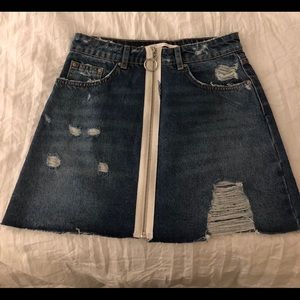 ZARA denim skirt
